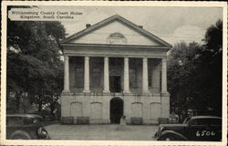 Williamsburg County Court House Kingstree, SC Postcard Postcard