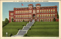 Science Hill High School Johnson City, TN Postcard Postcard