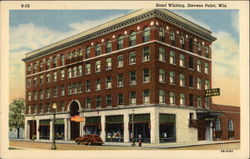 Hotel Whiting Stevens Point, WI Postcard Postcard