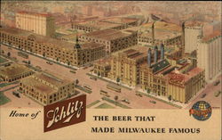 Schlitz Brewery Postcard