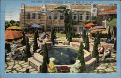 The Patio, Hotel Traymore Atlantic City, NJ Postcard Postcard