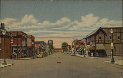 First Avenue, Looking West Two Harbors, MN Postcard Postcard