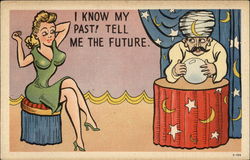 I Know My Past! Tell me the Future Postcard