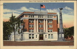 Glens Falls Insurance Building New York Postcard Postcard