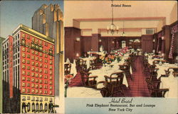 Pink Elephant Restaurant, Bar and Lounge, Hotel Bristol Postcard