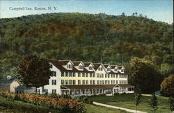 View of Campbell Inn Roscoe, NY Postcard Postcard