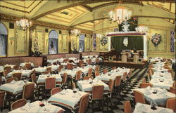 Odenbach Restaurant - Part of Main Dining Room Postcard