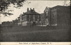 State School of Agriculture Canton, NY Postcard Postcard