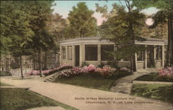 Smith-Wilkes Memorial Lecture Hall on Lake Chautauqua New York Postcard Postcard