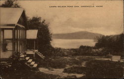 Camps-Wilson Pond Dam Postcard