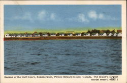 Garden of the Gulf Court Postcard