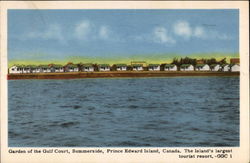 Garden of the Gulf Court Summerside, PE Canada Prince Edward Island Postcard Postcard