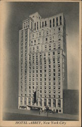 Hotel Abbey - New York's Newest Hotel Postcard