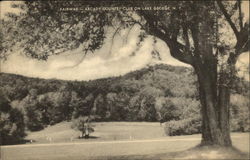 Fairway at the Arcady Country Club Lake George, NY Postcard Postcard