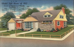 V.F.W. Model Gift Home of 1952 Providence, RI Postcard Postcard