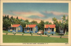 Little Holland Cabins Postcard