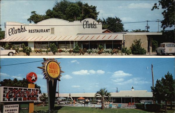 Quality Courts Motel Clark's and Restaurant Santee South Carolina