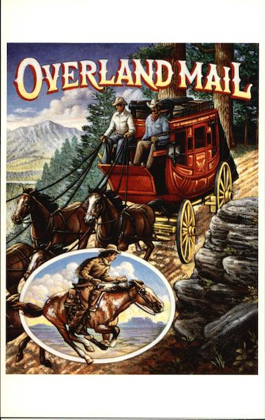 Overland Mail First Day Issue Cards