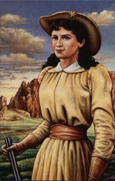 Annie Oakley First Day Issue Cards