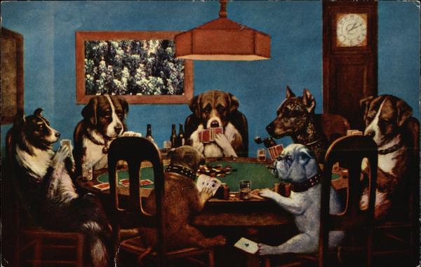 Rock's Round Barn - Dogs Playing Poker Spring Green Wisconsin