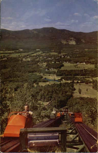 Moat Mountain from Upper Unit of the Mt. Cranmore Skimobiles North Conway New Hampshire