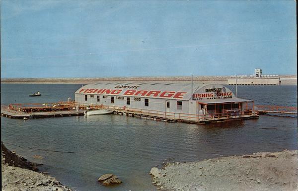 Damsite Fishing Barge Denison Texas