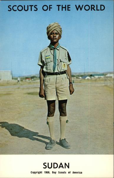 1968 Scouts of the World, Sudan Boy Scouts