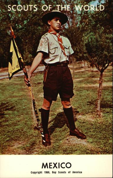 1968 Scouts of the World - Mexico Boy Scouts