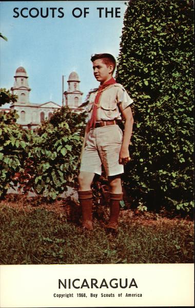 1968 Scouts of the World - Nicaragua Boy Scouts