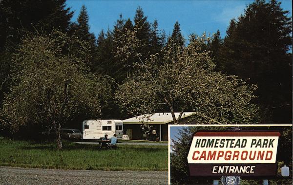 Homestead Park Family Campground Crescent City California