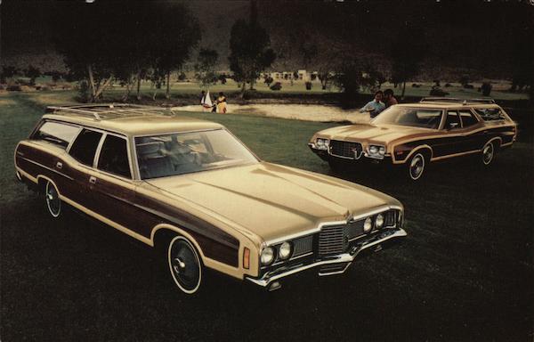 1972 Ford gran torino squire station wagon #8