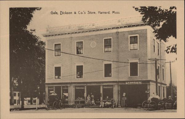 Gale, Dickson & Co.'s Store Harvard General Store (Reprint) Massachusetts