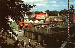 Battersea Park Postcard