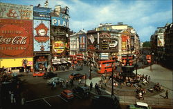 Piccadilly Circus Postcard
