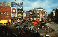 Piccadilly Circus London, England Postcard Postcard