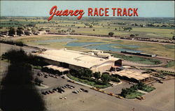 Juarez Race Track Mexico Postcard Postcard