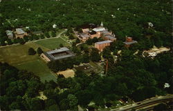 Aerial View of Converse College Spartanburg, SC Postcard Postcard