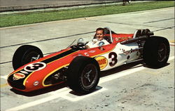 Bobby Unser Postcard