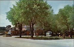 Ahler's Motel and Dining Room Hannibal, MO Postcard Postcard