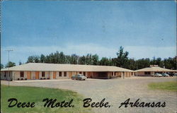 Deese Motel Beebe, AR Postcard Postcard