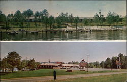 Brothers 4 Motel Cropwell, AL Postcard Postcard