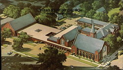 First Baptist Church Greenville, MS Postcard Postcard