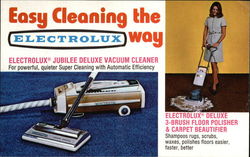 Easy Cleaning the Electrolux Way Postcard