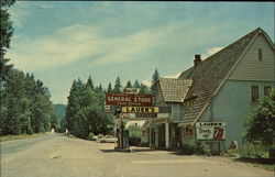 Lauer's General Store & Post Office McKenzie Bridge, OR Postcard Postcard