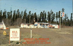 Royalite Oil Products Postcard