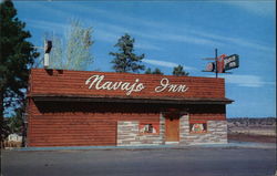 Navajo Inn Show Low, AZ Postcard Postcard