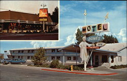 Dunes Motel Alturas, CA Postcard Postcard