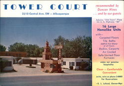 Tower Court Postcard