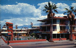 El Patio Del Mar Motel Postcard