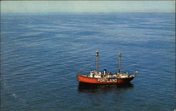 Portland Lightship Postcard